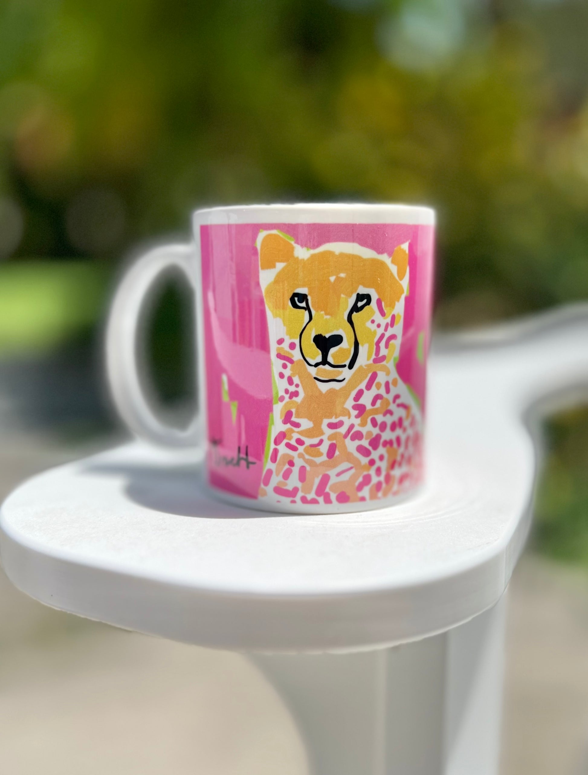 Pink Cheetah Coffee Mug