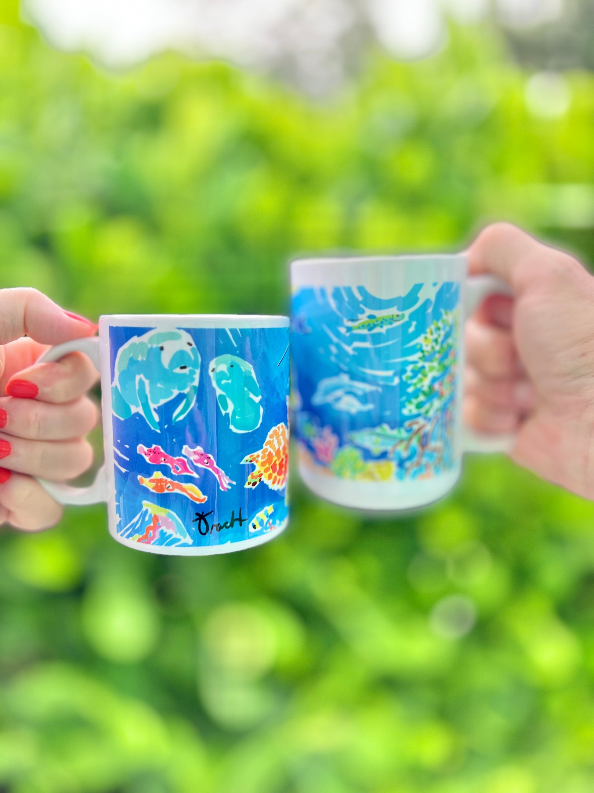 Coral Reef Marinelife Coffee Mug