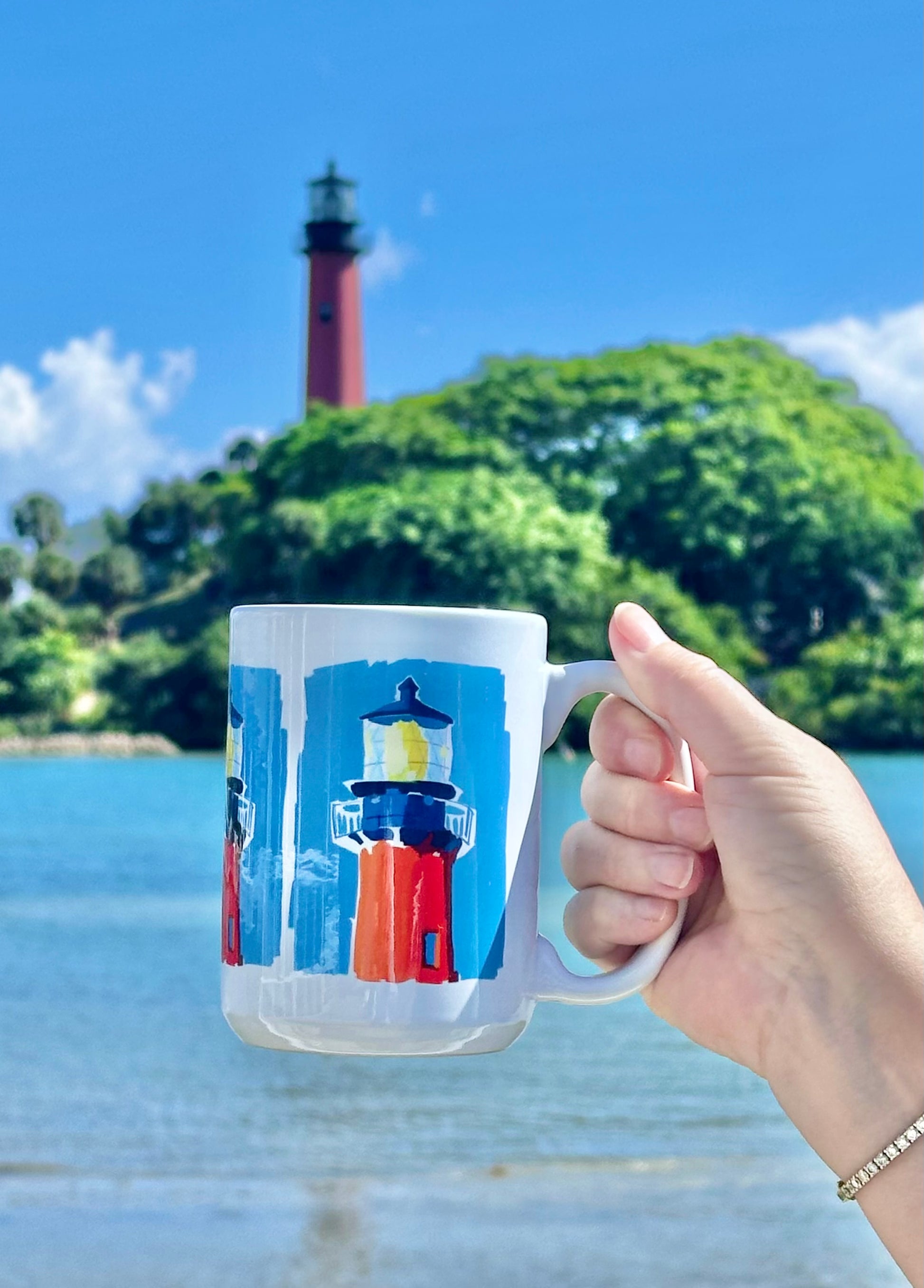 Jupiter Lighthouse Coffee Mug