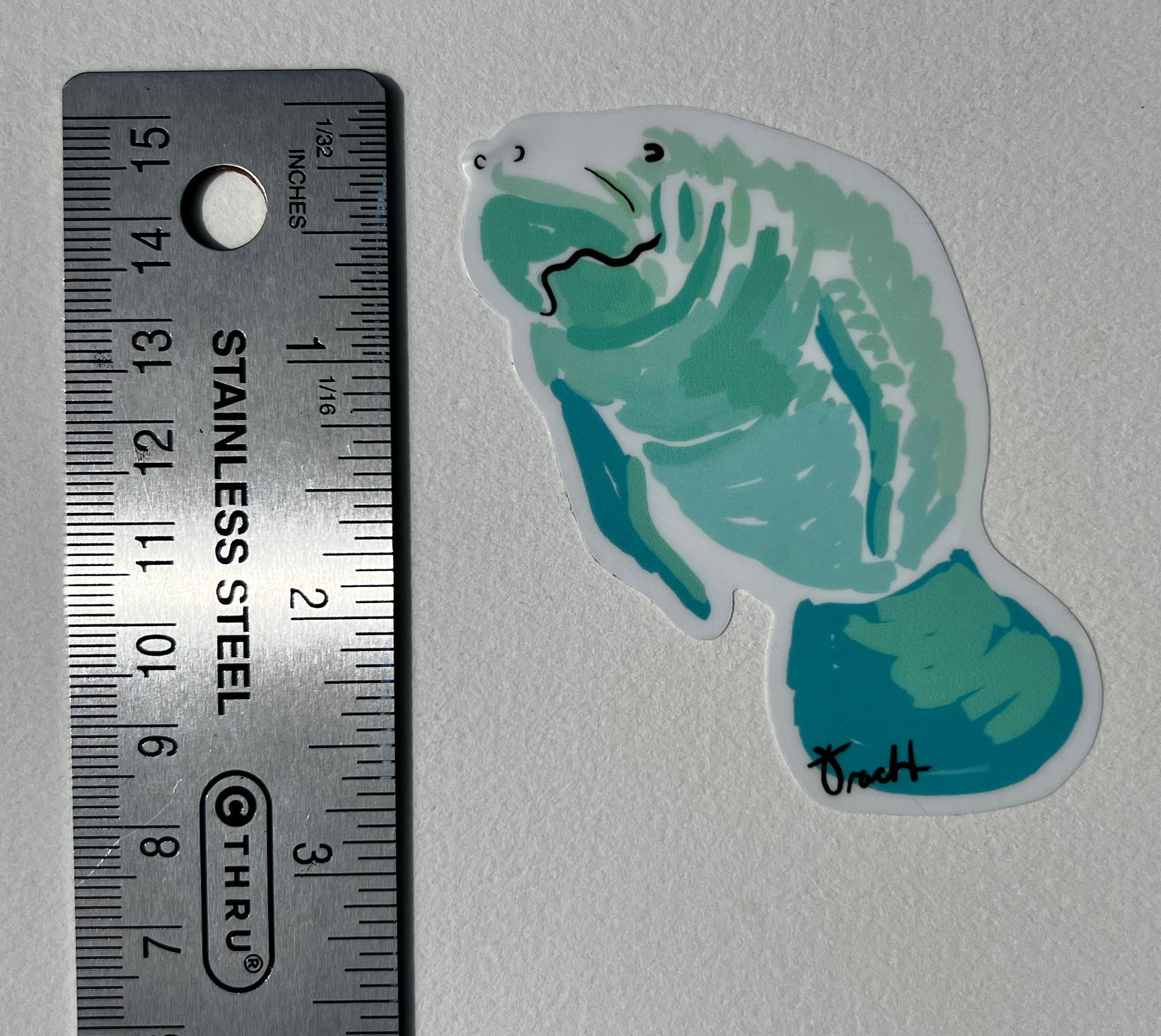 Manatee Sticker