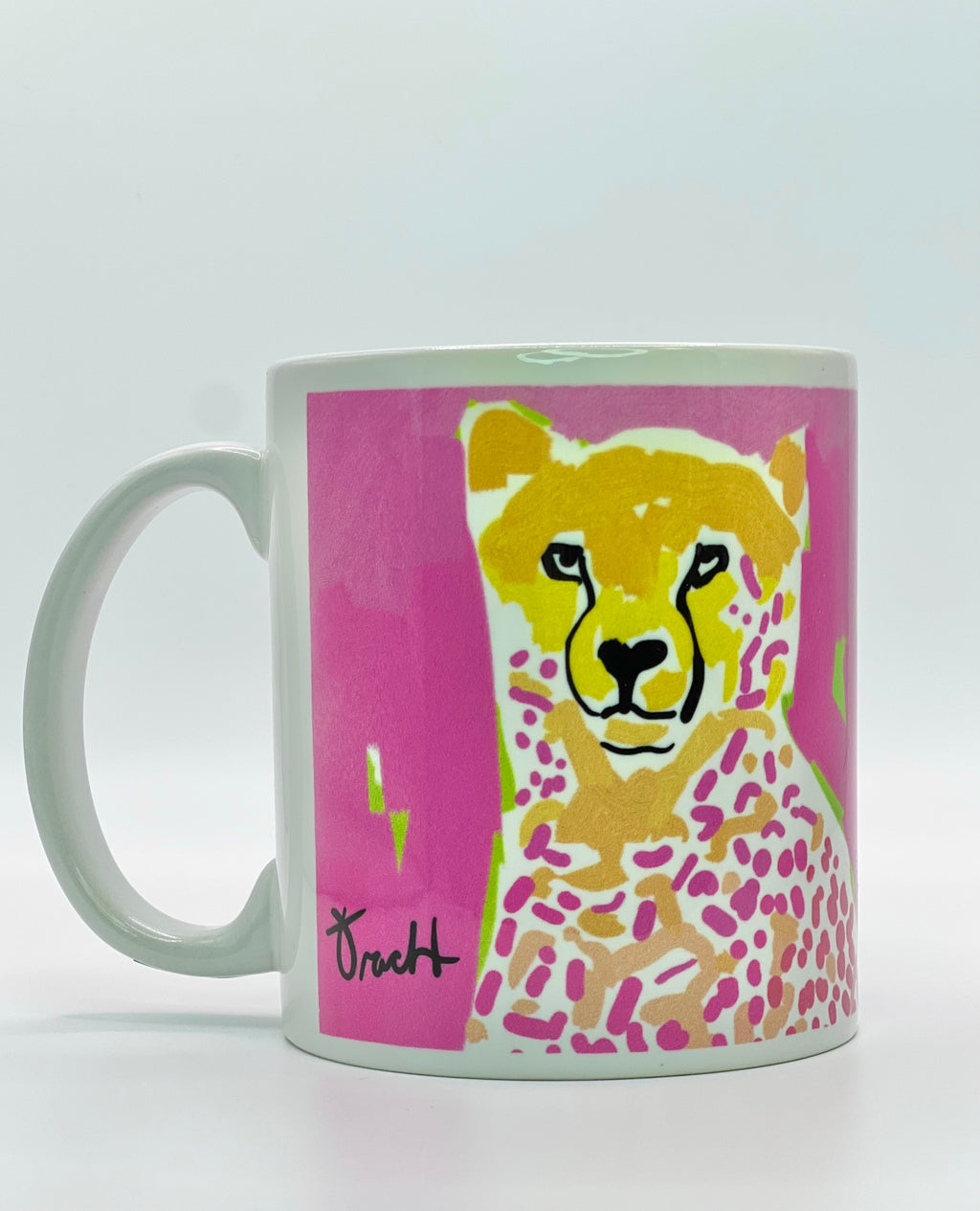 Pink Cheetah Coffee Mug