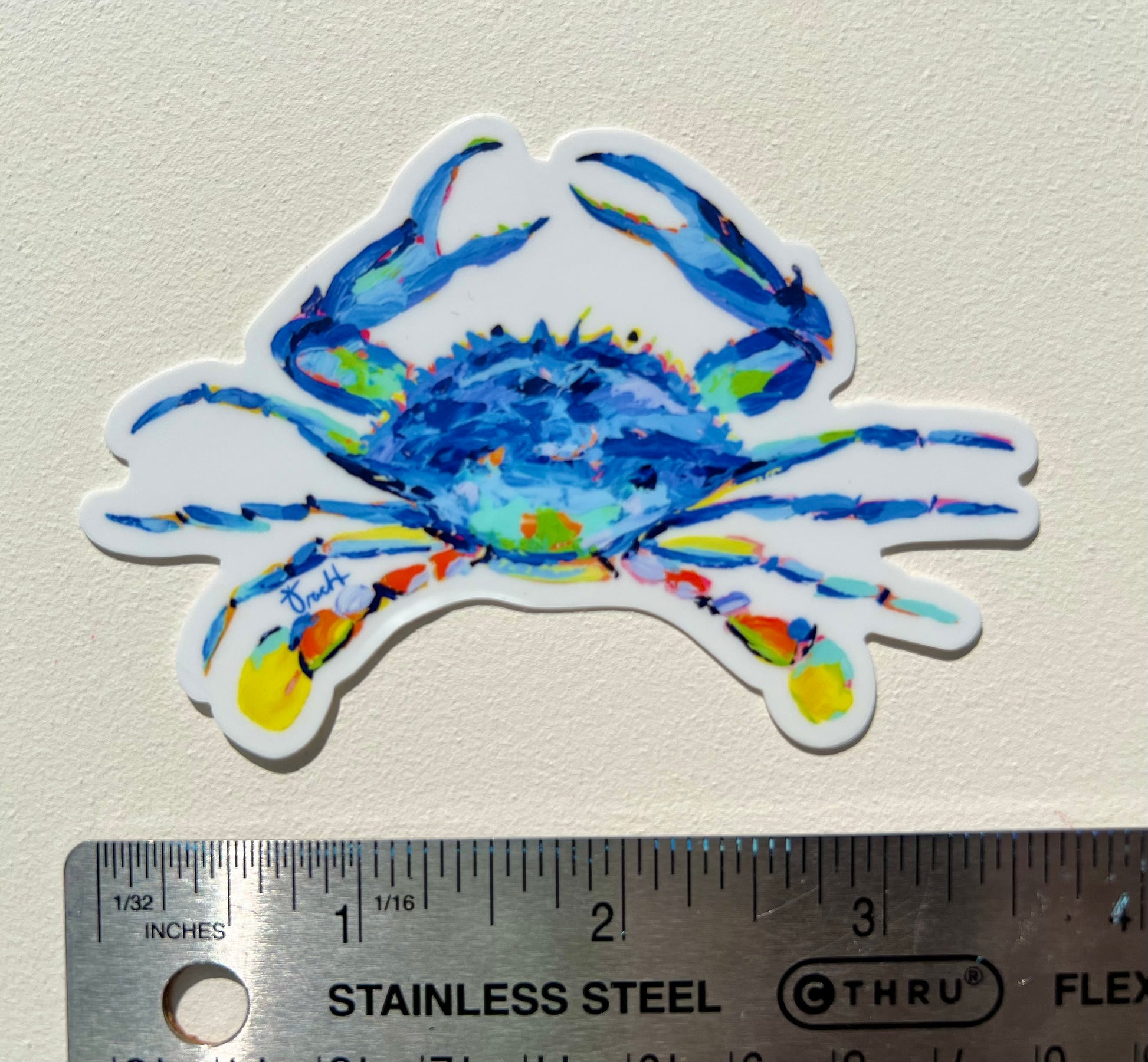 Blue Crab Sticker