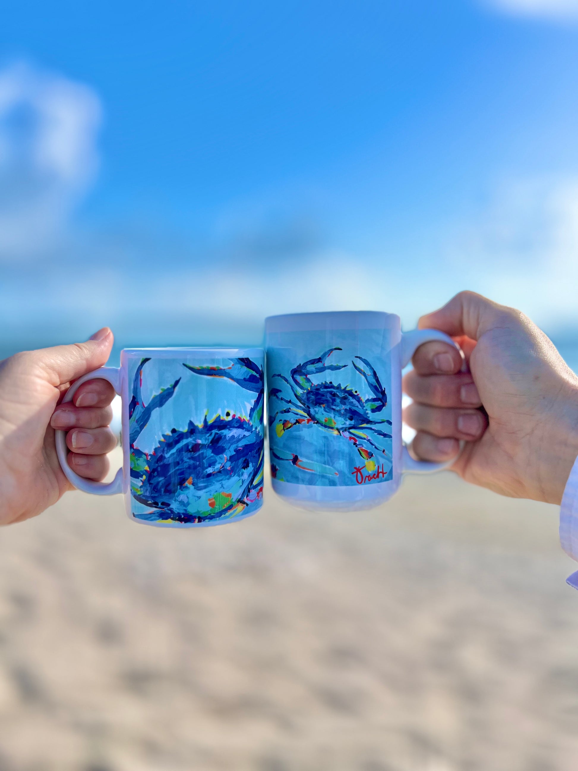 Blue Crab Coffee Mug