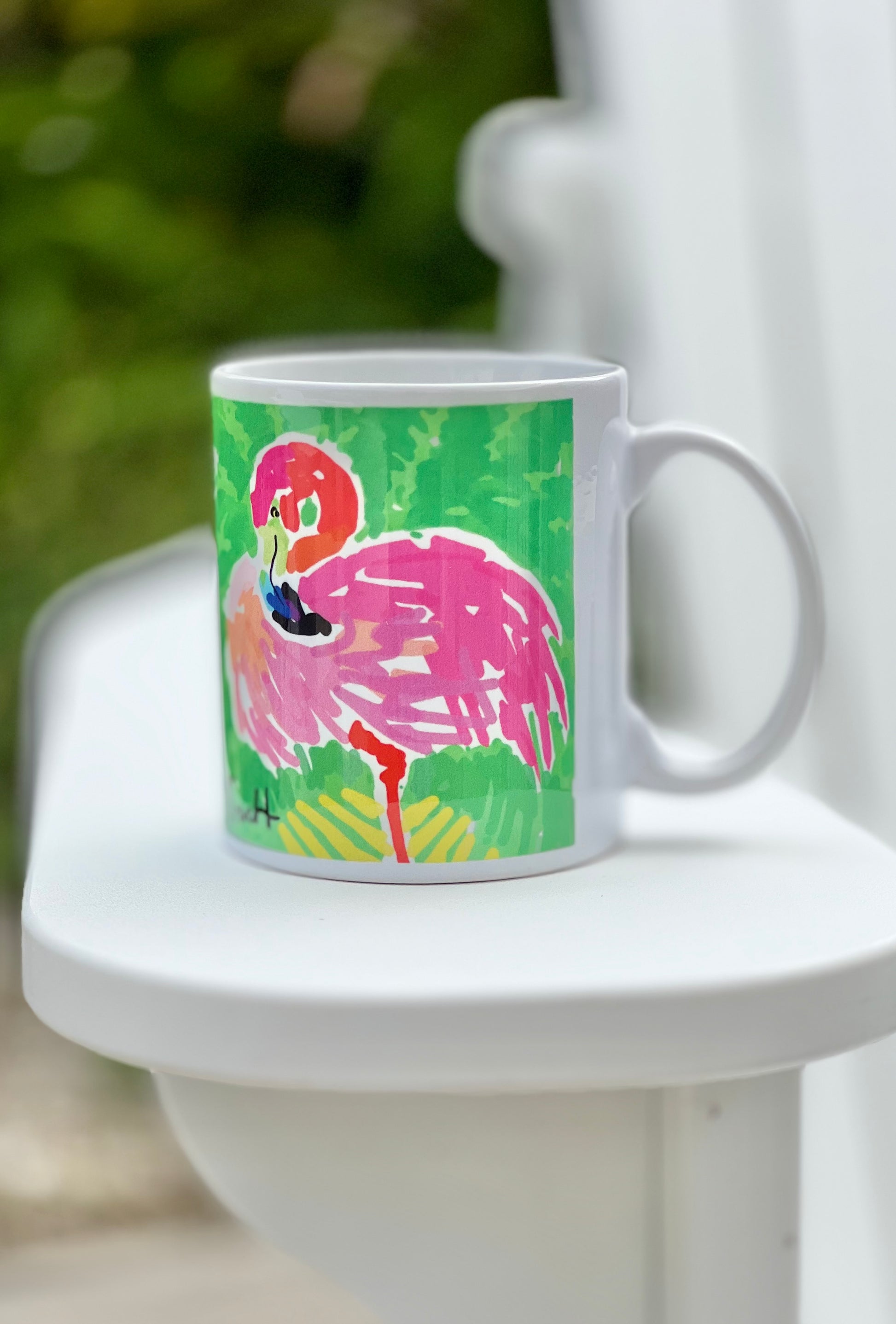 Pink Flamingo Coffee Mug