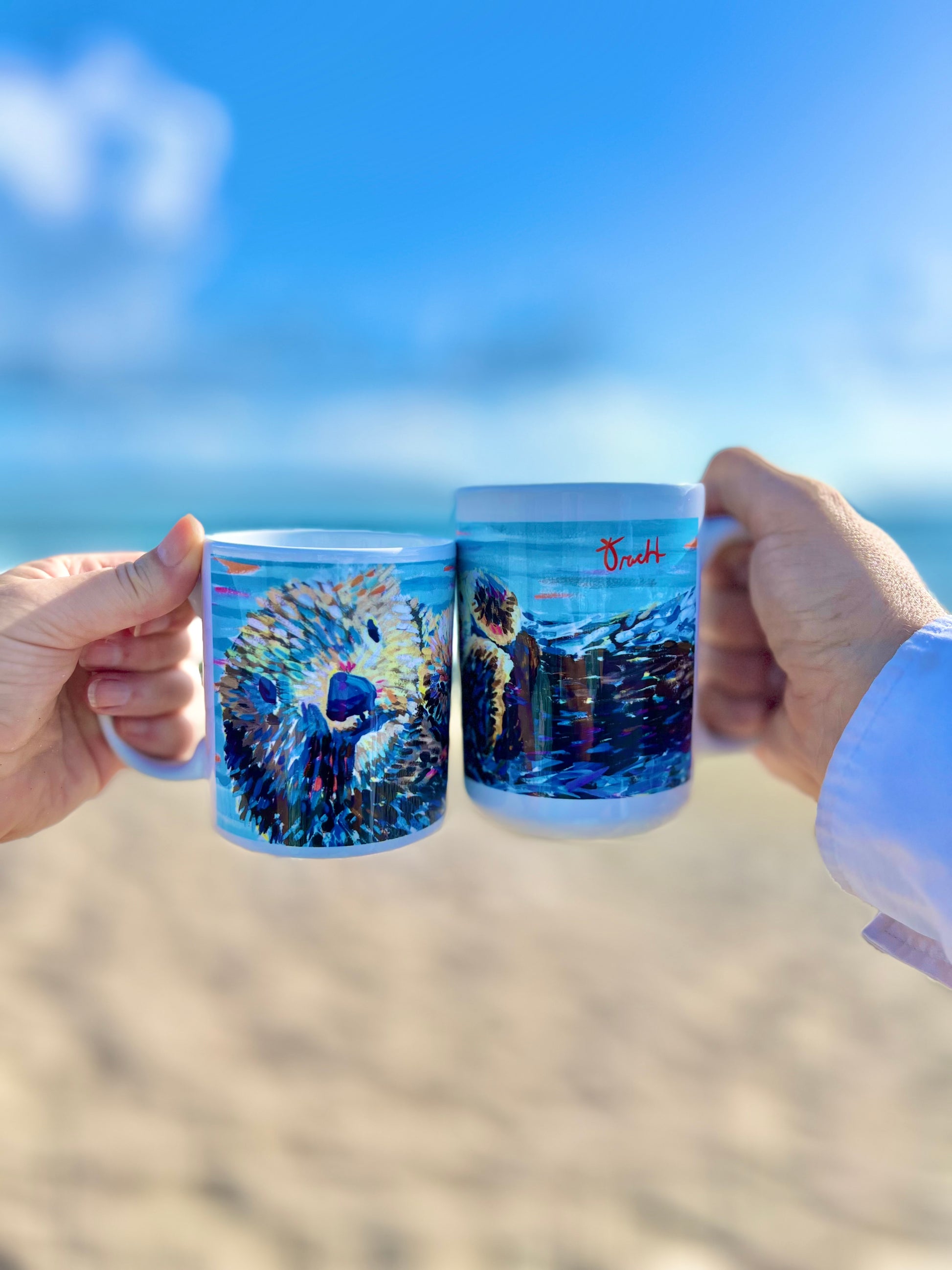 Sea Otter and Baby Coffee Mug