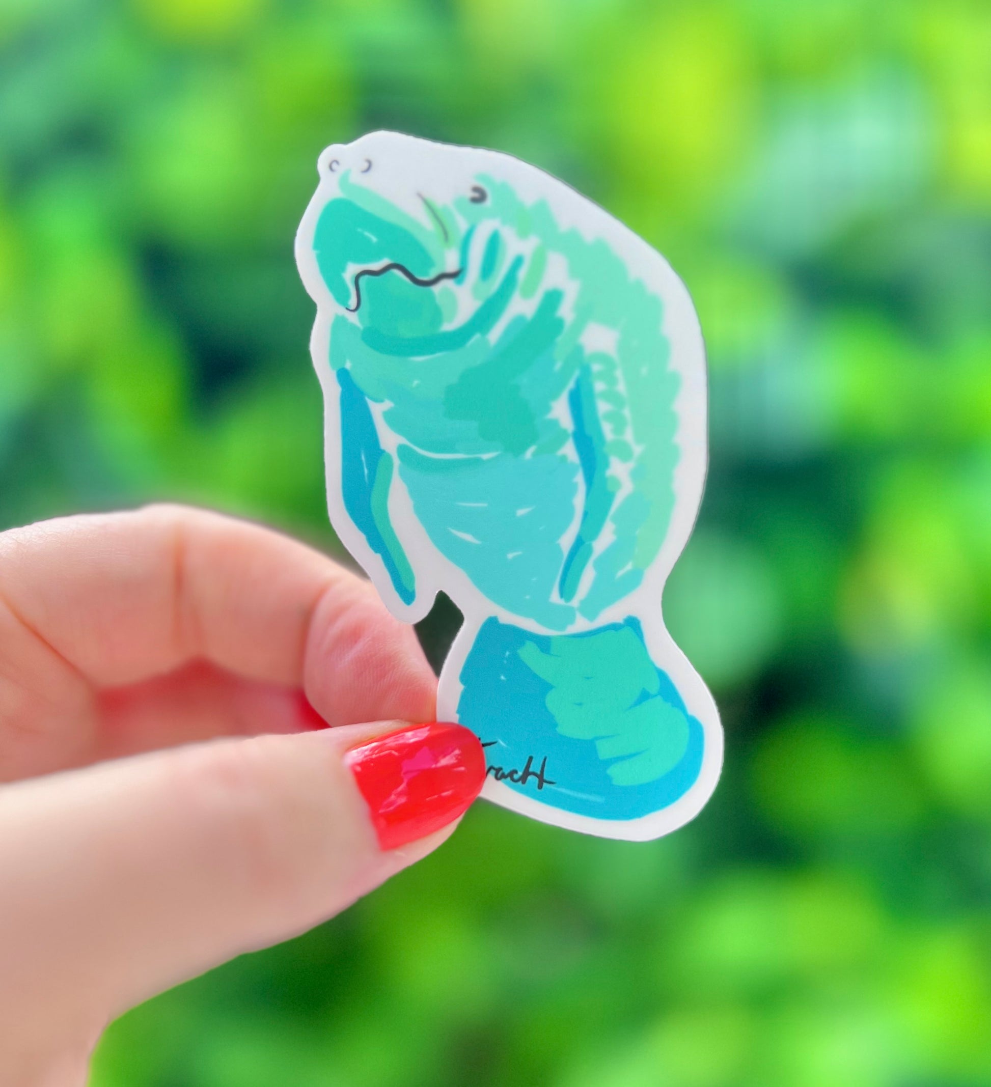 Manatee Sticker