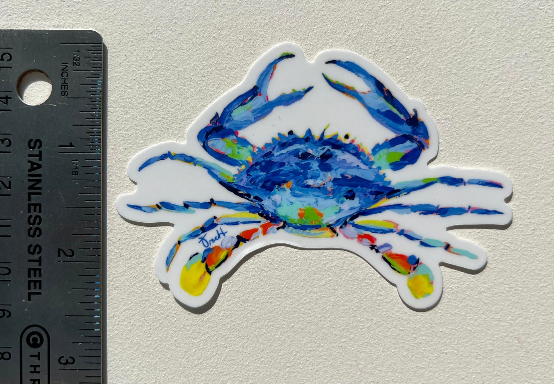 Blue Crab Sticker