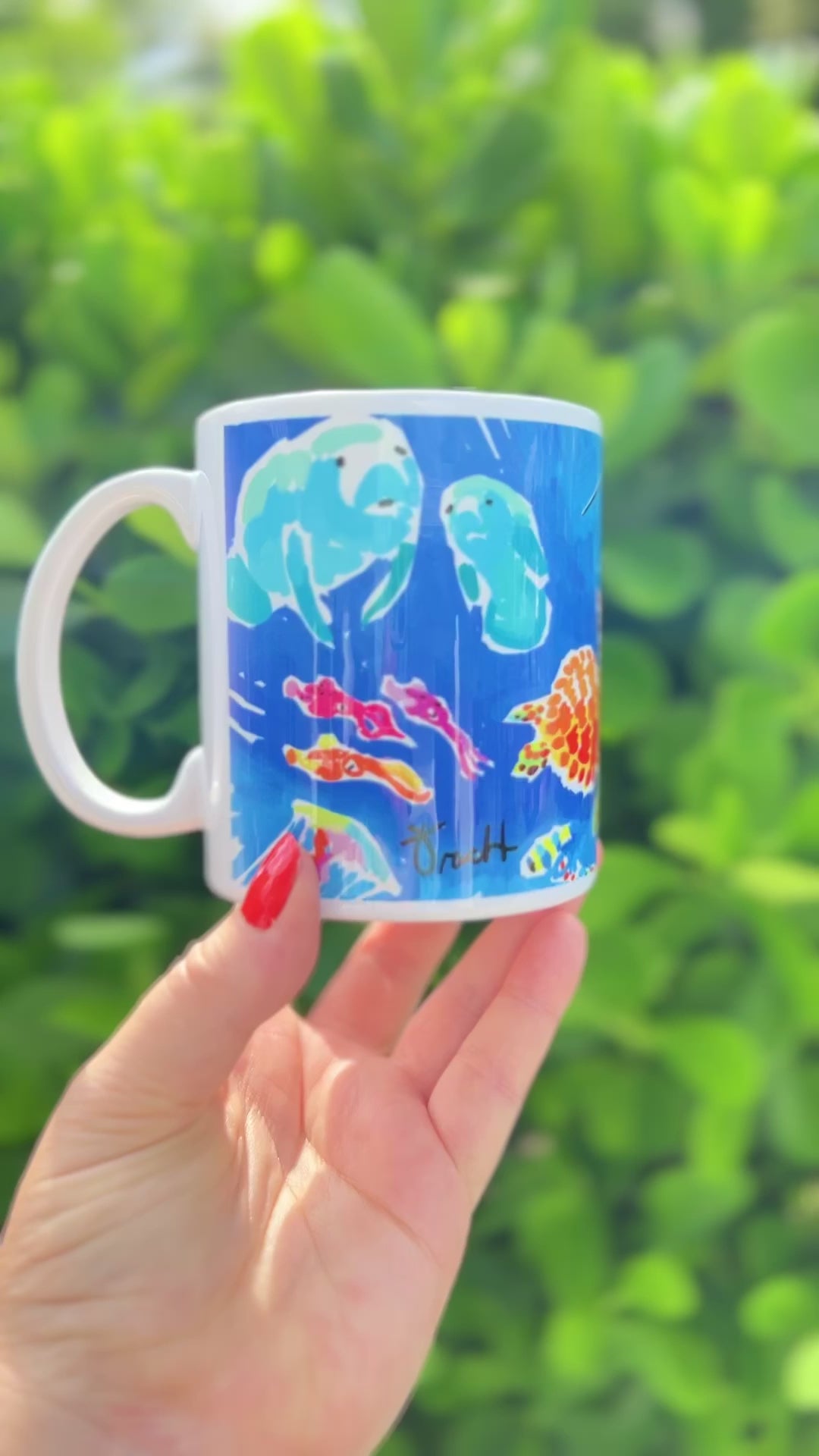 Coral Reef Marinelife Coffee Mug