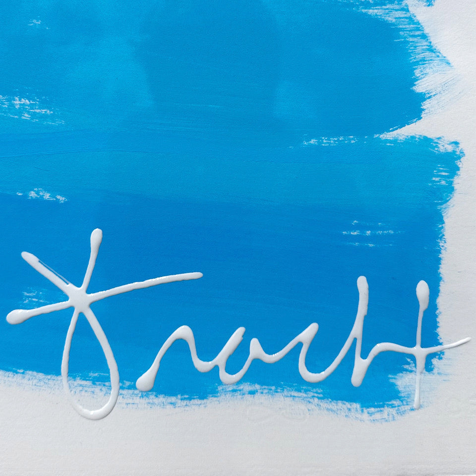 "Sea Turtle Shores 57" 36x29 ORIGINAL Acrylic on Paper, Framed, OOAK